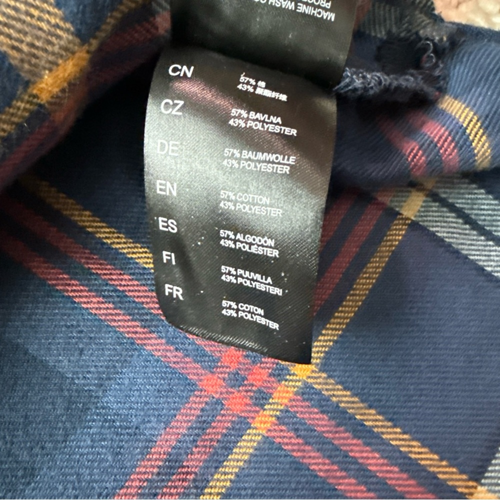 Kuhl Women's Flannel Tunic Ferrata Button Shirt Long Sleeve Copper 8500 Size Med - Picture 13 of 15